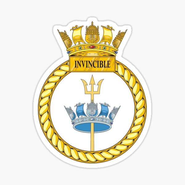 HMS Invincible Falklands Reunion Association Sticker