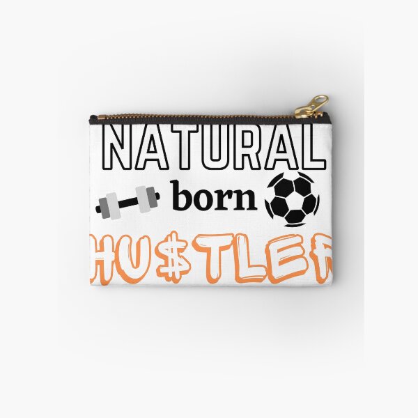 Item preview, Natural Born Hustler Football designed and sold by SiaAndAlexia.