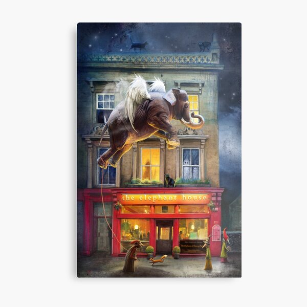 Item preview, "The Elephant House" designed and sold by Matylda Konecka Illustrations.