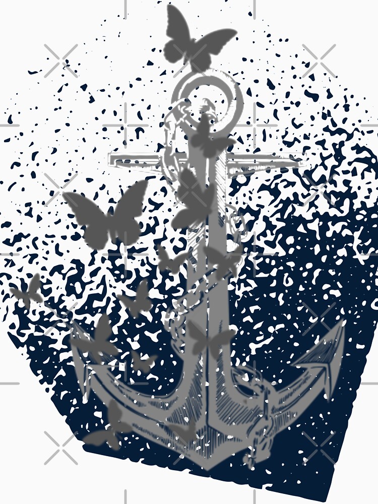 "Anchor Butterfly" Tshirt for Sale by Rosa1977 Redbubble anchor t