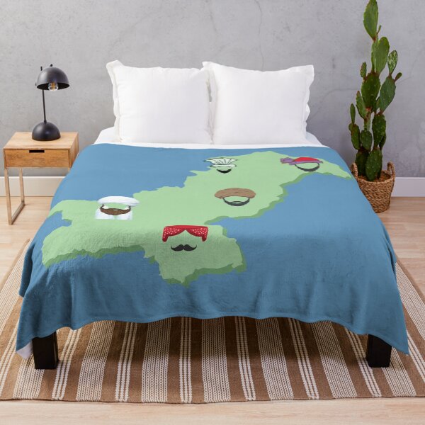 Item preview, Pakistani Map with Provincial Communities Shown designed and sold by WIO Whatever Is ON.