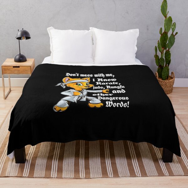 Item preview, Don't mess with me, I know karate # kungfu cat designed and sold by Drawartista.
