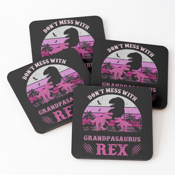 Item preview, Don't Mess With Grandpa Saurus Rex Funny designed and sold by MinsND.