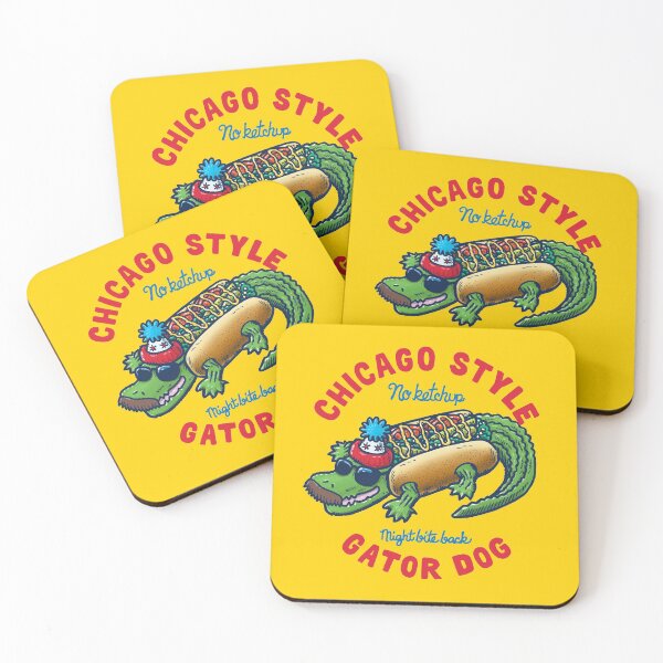 Item preview, Da Chicago Gator Dog Text Tee designed and sold by nickv47.
