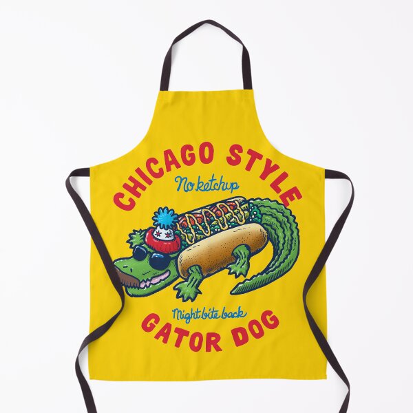 Item preview, Da Chicago Gator Dog Text Tee designed and sold by nickv47.