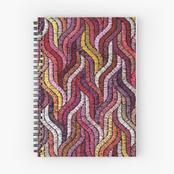 Item preview, Wavy bohemian Patchwork pattern designed and sold by yellowideas.