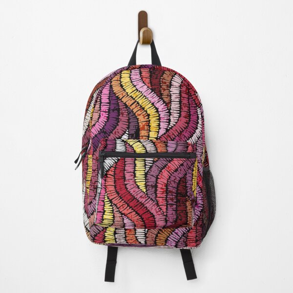 Item preview, Wavy bohemian Patchwork pattern designed and sold by yellowideas.