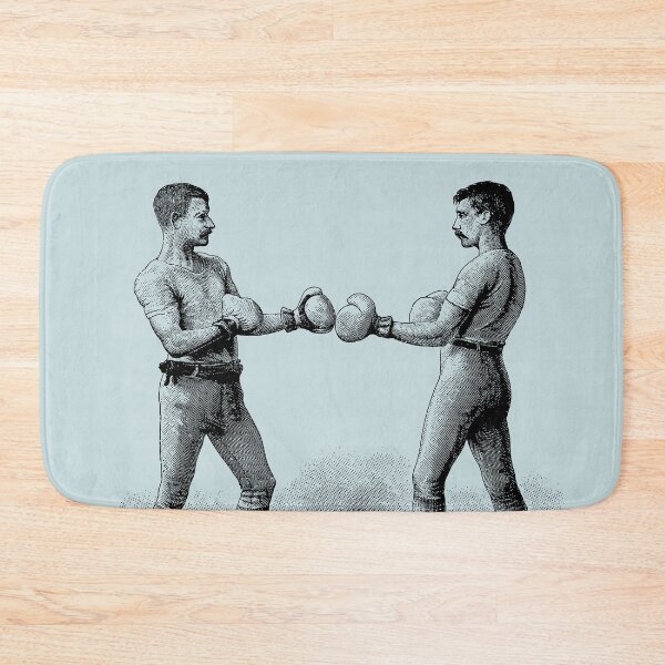 Item preview, Male Boxing, black and white designed and sold by LeAllureVintage.