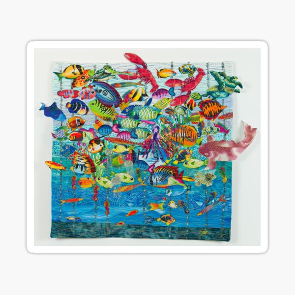 The Oceans are Teeming Sticker