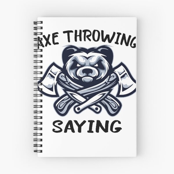 Item preview, AXE THROWING SAYING	 designed and sold by FoxShop.