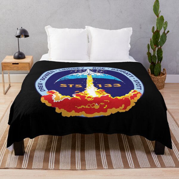 Item preview, STS-133 Patch Insignia NASA Retro Style Vintage Emblem designed and sold by kawrdesigns.