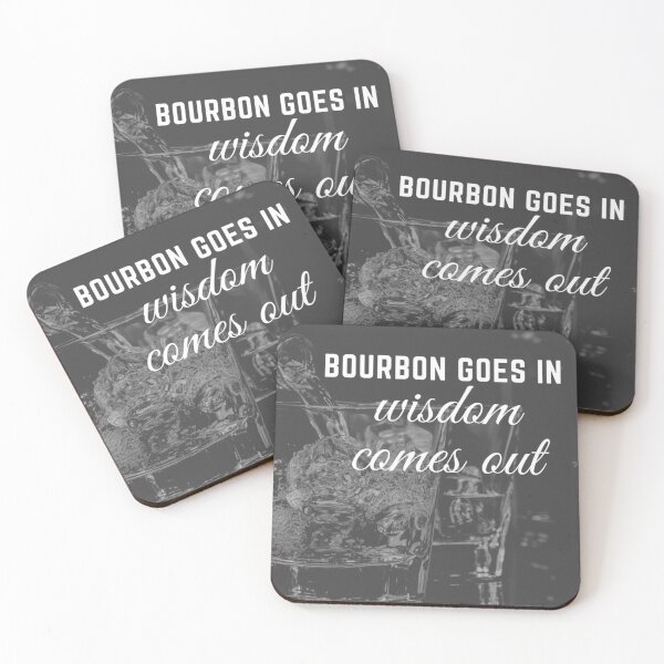 Item preview, bourbon goes in wisdom comes out designed and sold by Ettevehs.