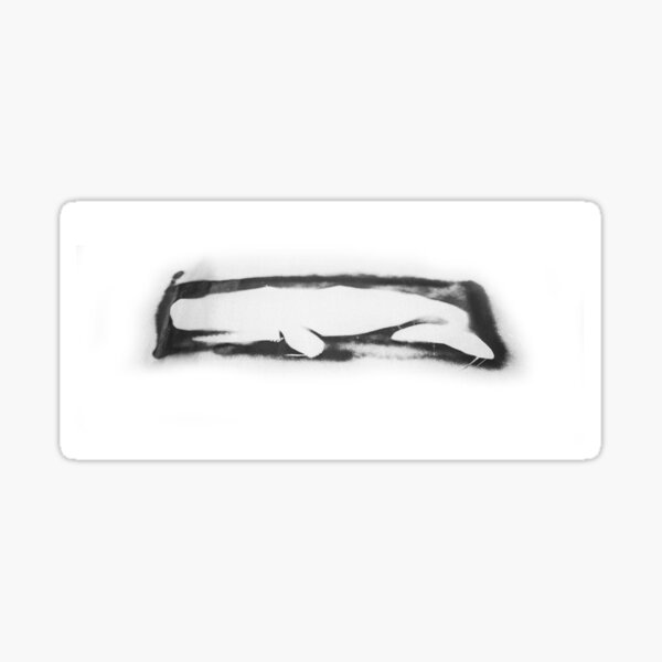 Artifice Whale Sticker