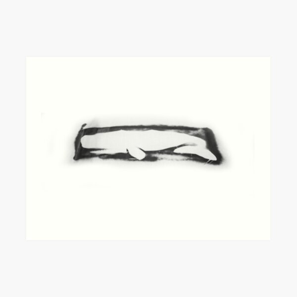 Artifice Whale Art Print