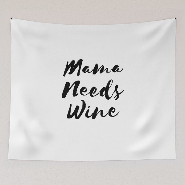 Item preview, Mama Needs Wine designed and sold by jaycartoonist.