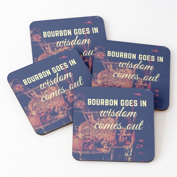 Item preview,  bourbon goes in wisdom comes out designed and sold by Ettevehs.