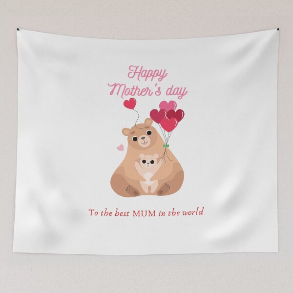 Item preview, To the best mum in the world happy mother's day designed and sold by H2O-Shop.
