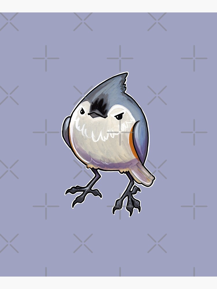 tufted titmouse by ArtOfBianca