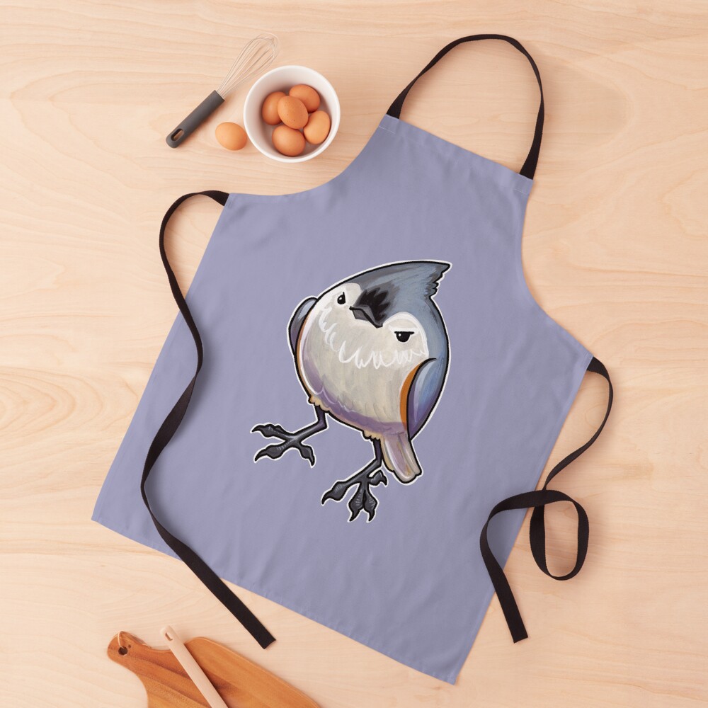 tufted titmouse Apron