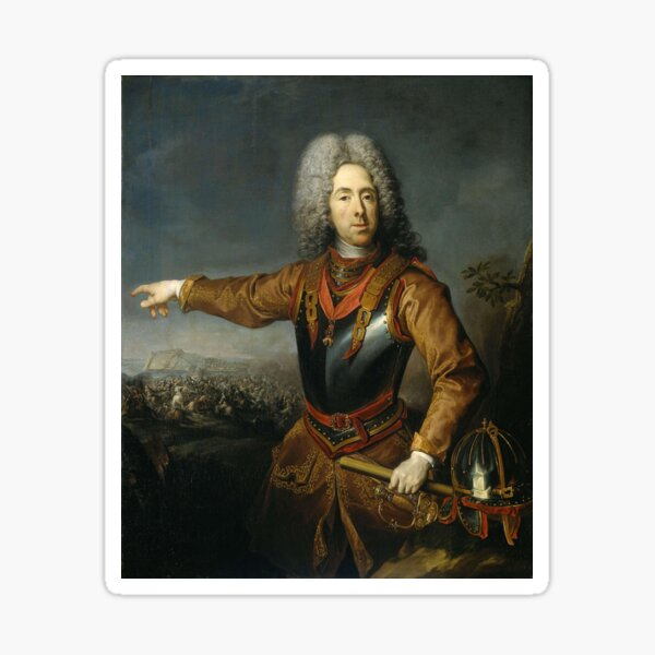 Artikel-Vorschau von Portrait of Eugene, Prince of Savoy, Jacob van Schuppen, 1718, designt und verkauft von Dutch Masterpieces.
