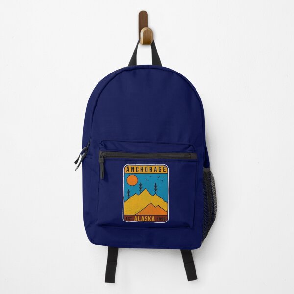 Item preview, Alaska Anchorage Mountain Vintage Retro 80s Souvenirs designed and sold by merchzy.