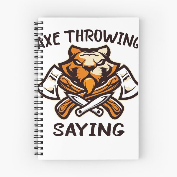Item preview, AXE THROWING SAYING	 designed and sold by FoxShop.