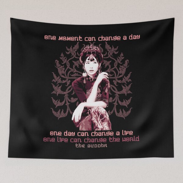 Item preview, One Moment Can Change A Day, Buddhist Proverb, Thai Buddhism, Thailand, Thailand Proverb, Buddhist Gift designed and sold by Proverbial Wisdom Design.
