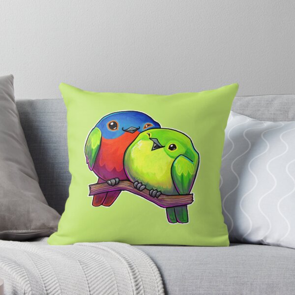 Item preview, Painted buntings designed and sold by ArtOfBianca.