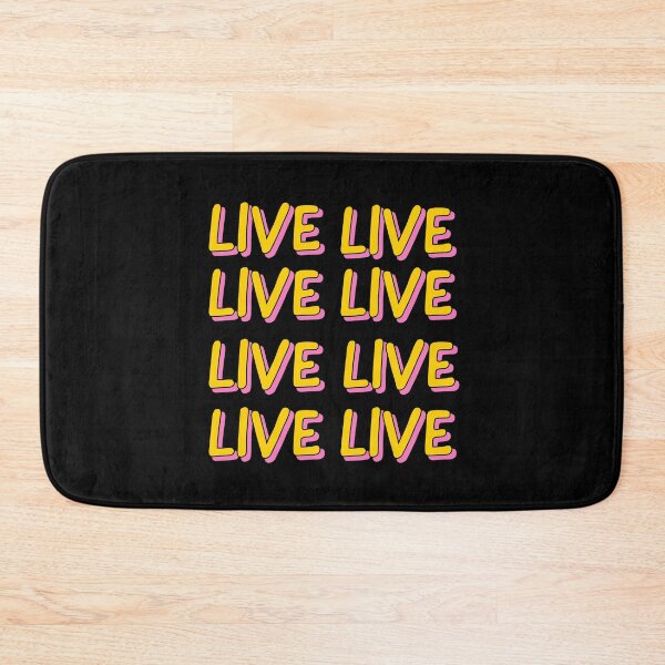 Item preview, Live -  cute pattern, beautiful colorful inspirational quote. designed and sold by Theleochick.