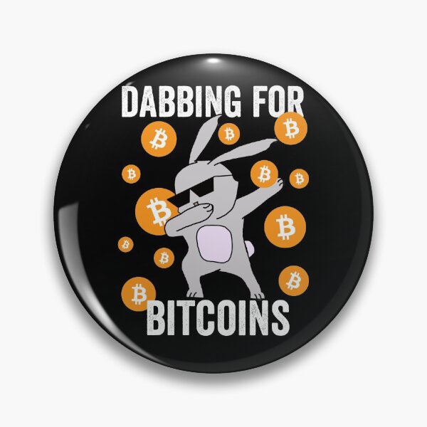 Item preview, Dabbing Bad Bunny with Glasses for Bitcoins Gift for crypto investrors designed and sold by hyggekrog.