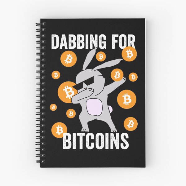 Item preview, Dabbing Bad Bunny with Glasses for Bitcoins Gift for crypto investrors designed and sold by hyggekrog.