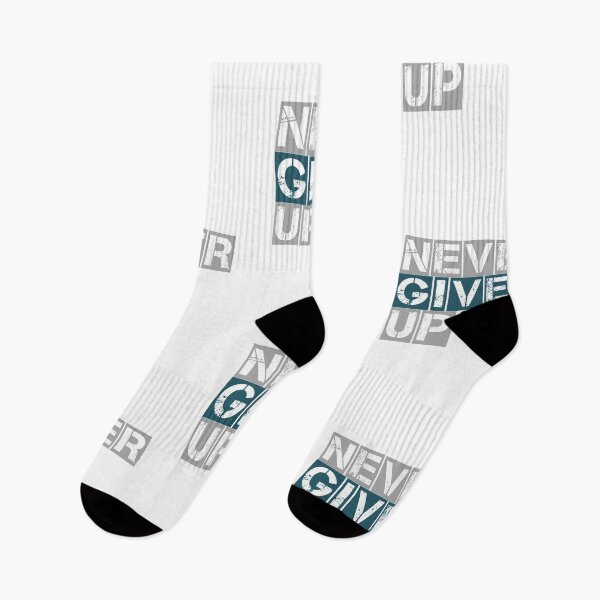 Item preview, Never give up designed and sold by creatiwhizz.