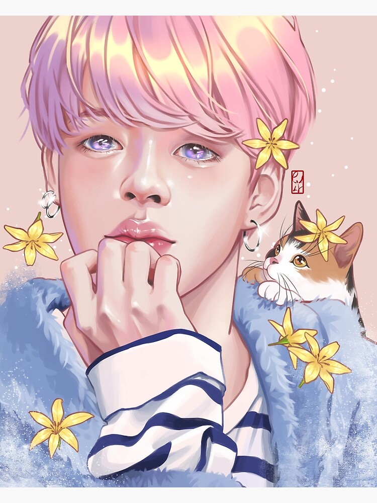 Bts Jimin Art Print By Huisa Redbubble