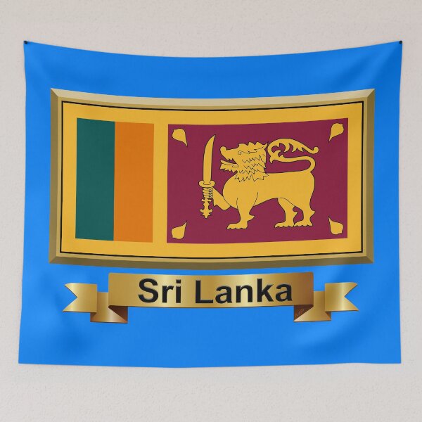 Item preview, Sri Lanka Flag Gifts, Masks, Stickers & Products designed and sold by mpodger.
