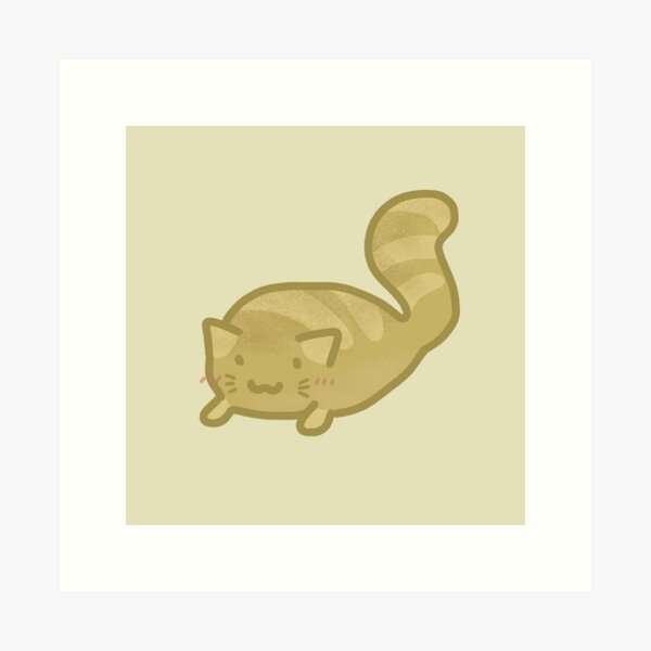 Minmo Cat Icon Framed Art Print by Erin Bread