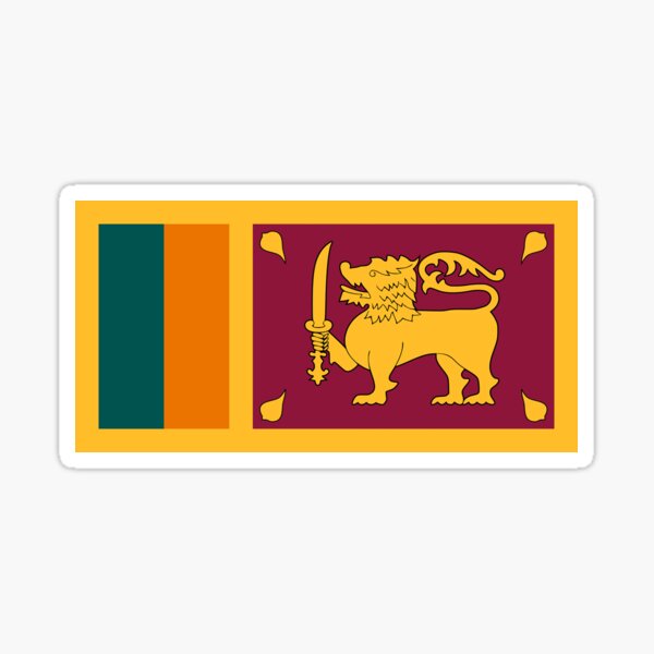Item preview, Sri Lanka Flag Gifts, Masks, Stickers & Products designed and sold by mpodger.