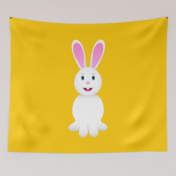 Item preview, lindo, feliz, blanco, pascua, conejo designed and sold by GraffiTimi.