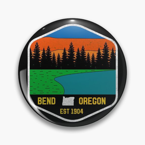Artikelvorschau, Bend Oregon Mountain Vintage Retro 60er 70er Jahre Souvenir entworfen und verkauft von merchzy.