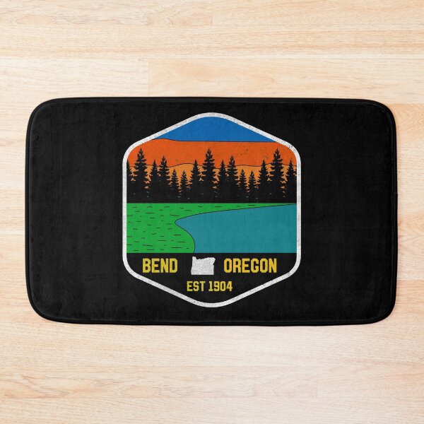Item preview, Bend Oregon Mountain Vintage Retro 60s 70s Souvenir designed and sold by merchzy.