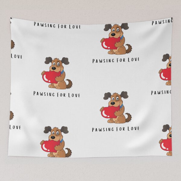 Item preview, Pawsing For Love designed and sold by SportyDogShop.