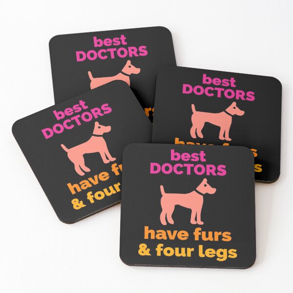 Item preview, cute dog. best doctors have furs and four legs designed and sold by doctors-apparel.