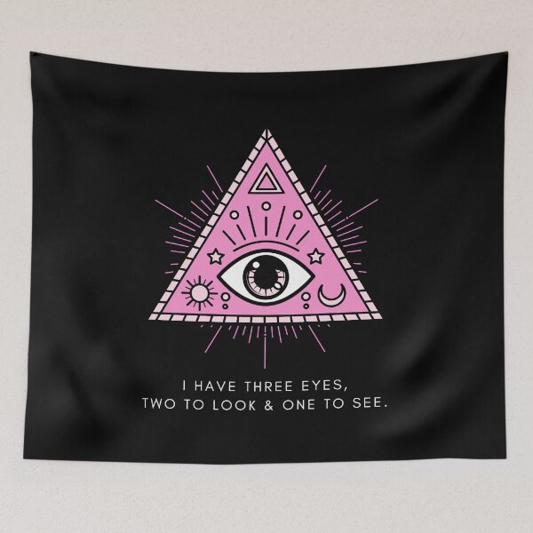 Item preview, I have three eyes, two to look, one to see - Third eye designed and sold by helloinnerbeing.