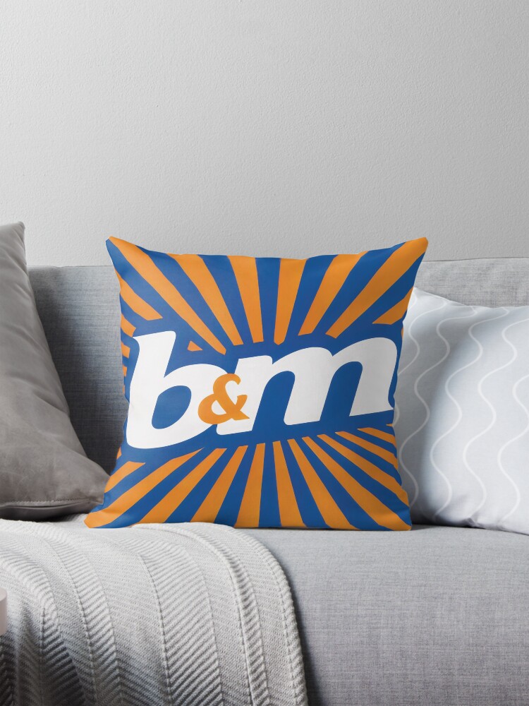 B M B and M Pillow