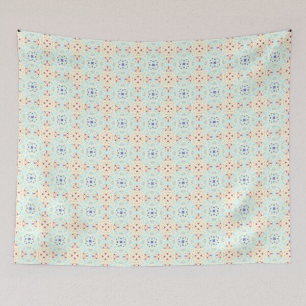 Item preview, Summer Vibes Turquoise Yellow Red Purple Geometric Art Deco Design Pattern designed and sold by PatternPerfect.