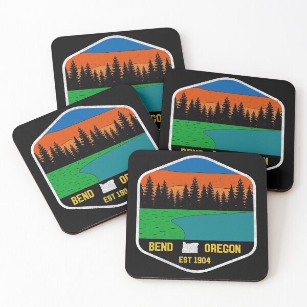 Item preview, Bend Oregon Mountain Vintage Retro 60s 70s Souvenir designed and sold by merchzy.