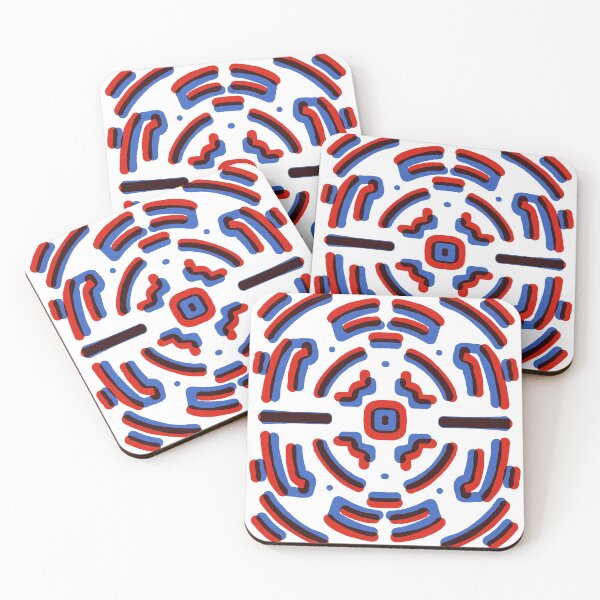 Item preview, Red and blue maze  designed and sold by Pittstop.