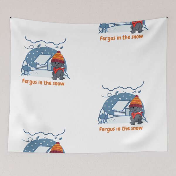 Item preview, Life Is Better With A Doodle, Dog In The Snow designed and sold by SportyDogShop.