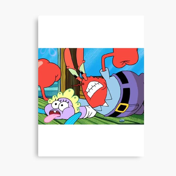 Mr. Krabs Canvas Print