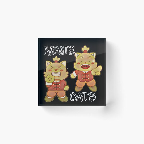 Item preview, Cute Karate cats  designed and sold by Drawartista.