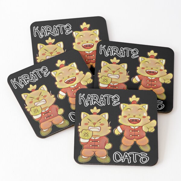 Item preview, Cute Karate cats  designed and sold by Drawartista.